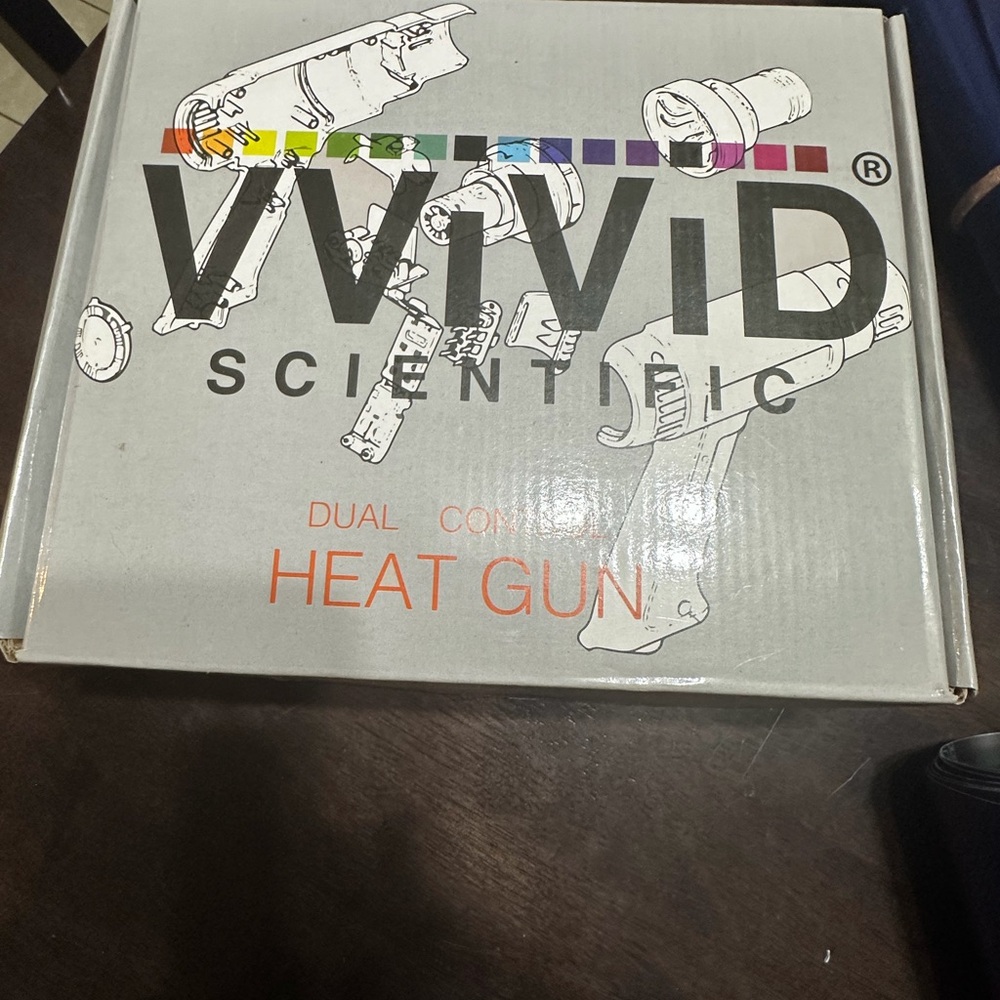 ViVI Scientific Dual Control Heat Gun - Yellow C/W Blue Vvivid Wrap